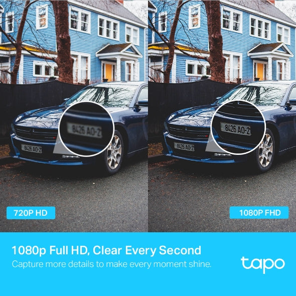 Cámara de Seguridad Smart WiFi TPLink TAPO C500 para exterior con rotación 360°