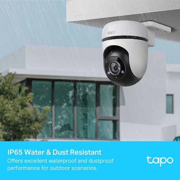 Cámara de Seguridad Smart WiFi TPLink TAPO C500 para exterior con rotación 360°