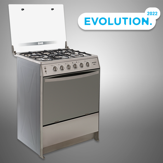 Cocina a gas Ecoline  30" 5Q Grill CELINA Inox P HF