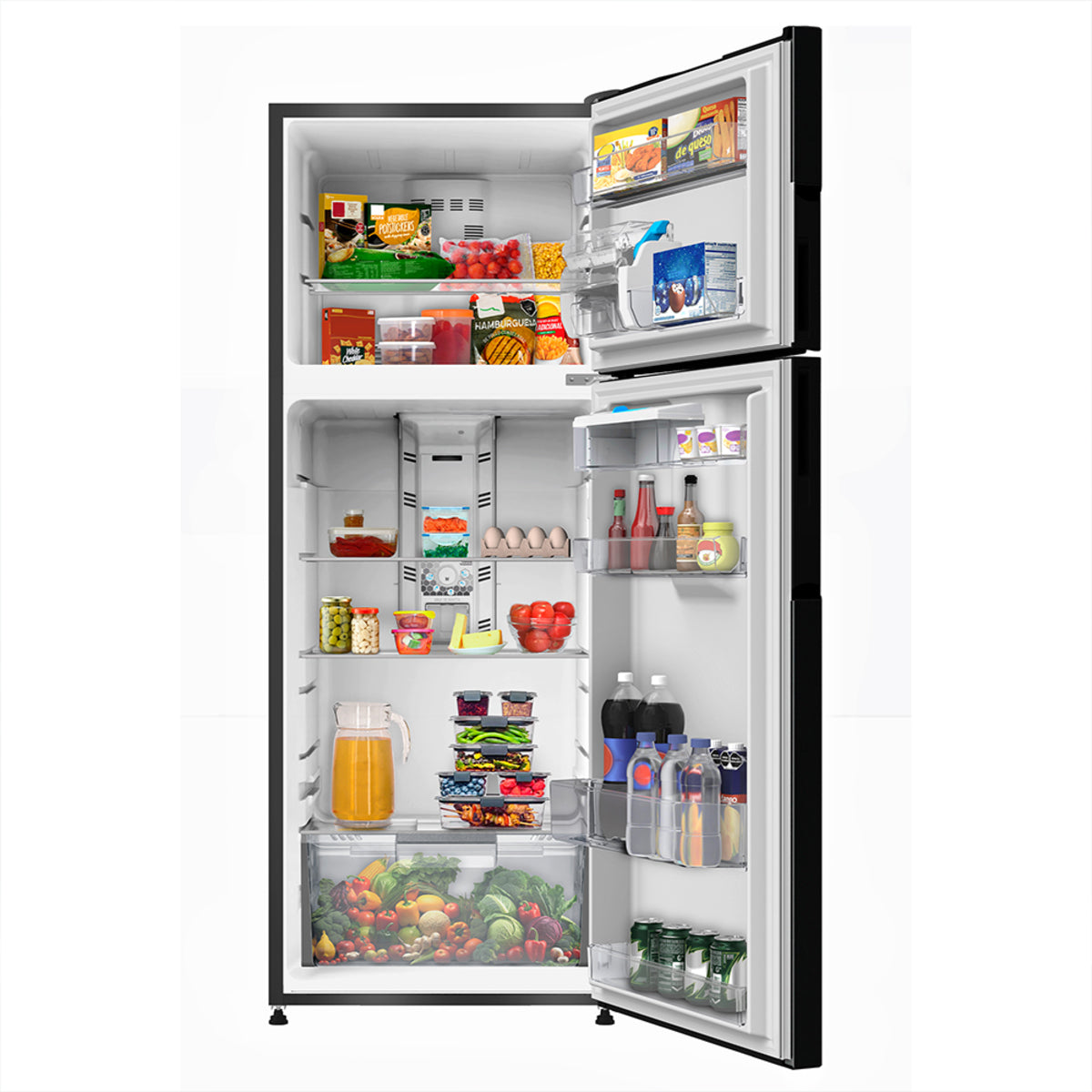 Refrigeradora Mabe No Frost 389 Litros - Color Grafito - RMP389JEG