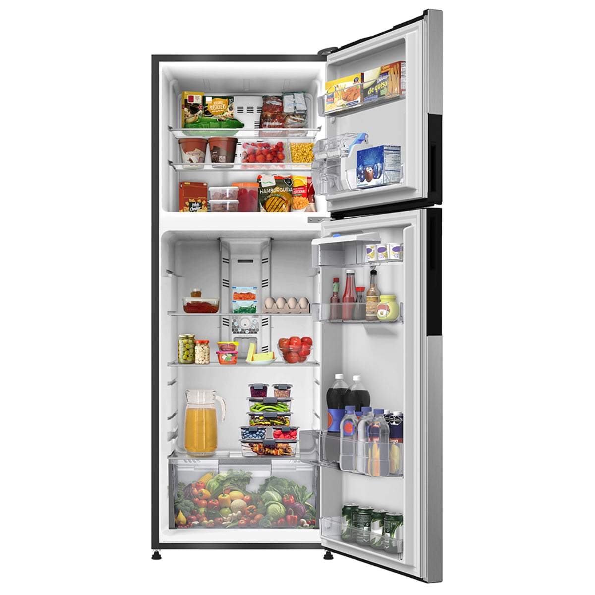 Refrigeradora Mabe No Frost 470 Litros - Color Platinum - RMP470JET