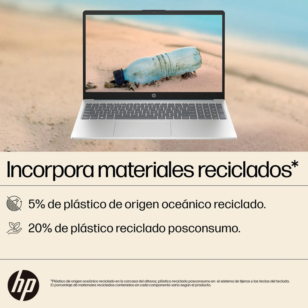 Laptop HP AMD R7-7730U - 16GB RAM - 1TB SSD Almacenamiento - 15.6″ FHD