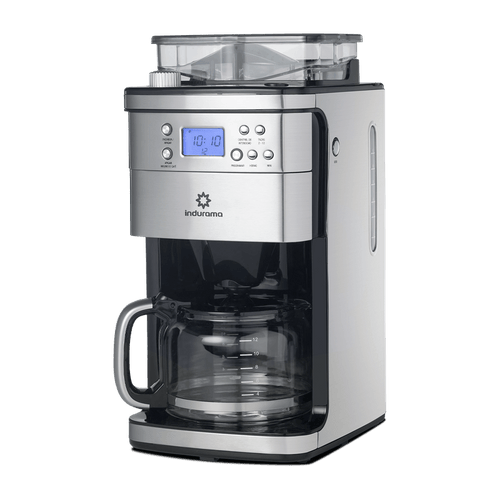 Cafetera Indurama con Molino 12 Tazas Croma | MCI-CR