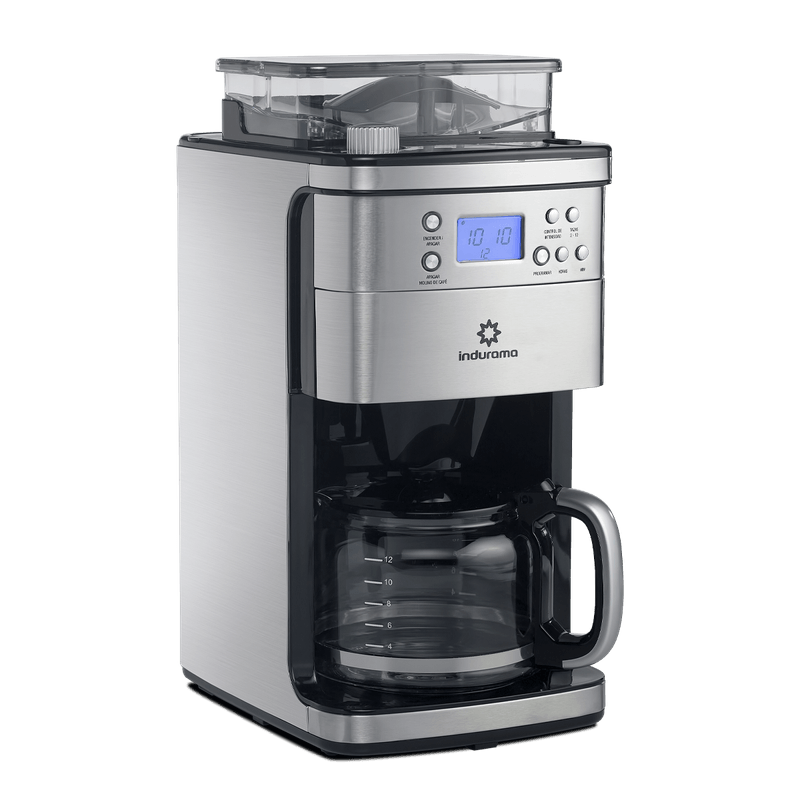 Cafetera Indurama con Molino 12 Tazas Croma | MCI-CR