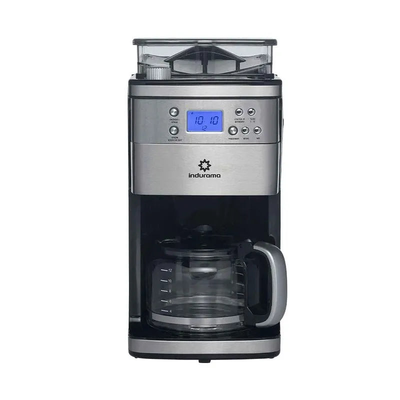 Cafetera Indurama con Molino 12 Tazas Croma | MCI-CR
