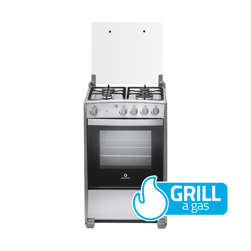 Cocina a Gas Indurama - 4 Quemadores 24" - MÉRIDA QUARZO HOME Croma