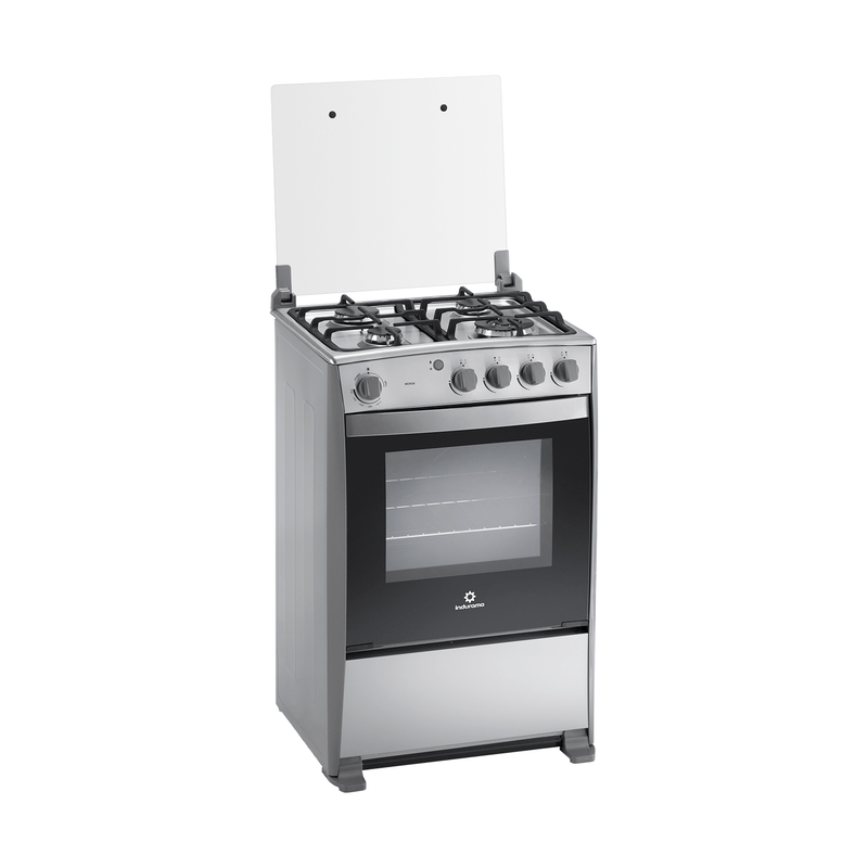 Cocina a Gas Indurama - 4 Quemadores 24" - MÉRIDA QUARZO HOME Croma