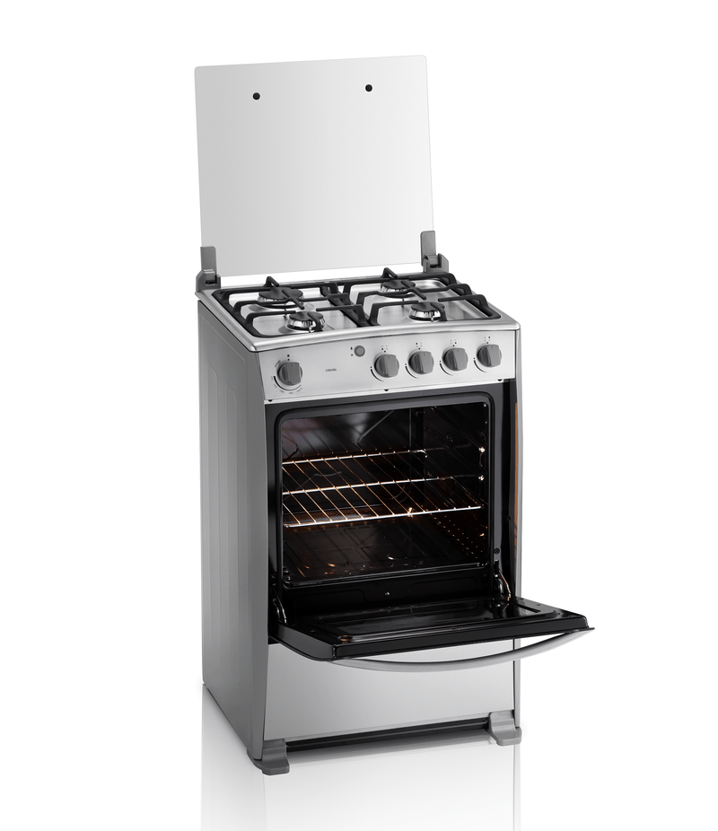 Cocina a Gas Indurama - 4 Quemadores 24" - CORUÑA QUARZO HOME Croma