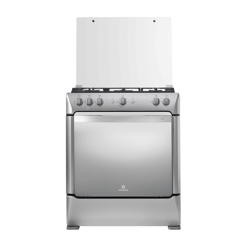 Cocina a Gas Indurama Turín Zafiro 5 Quemadores Croma 30"