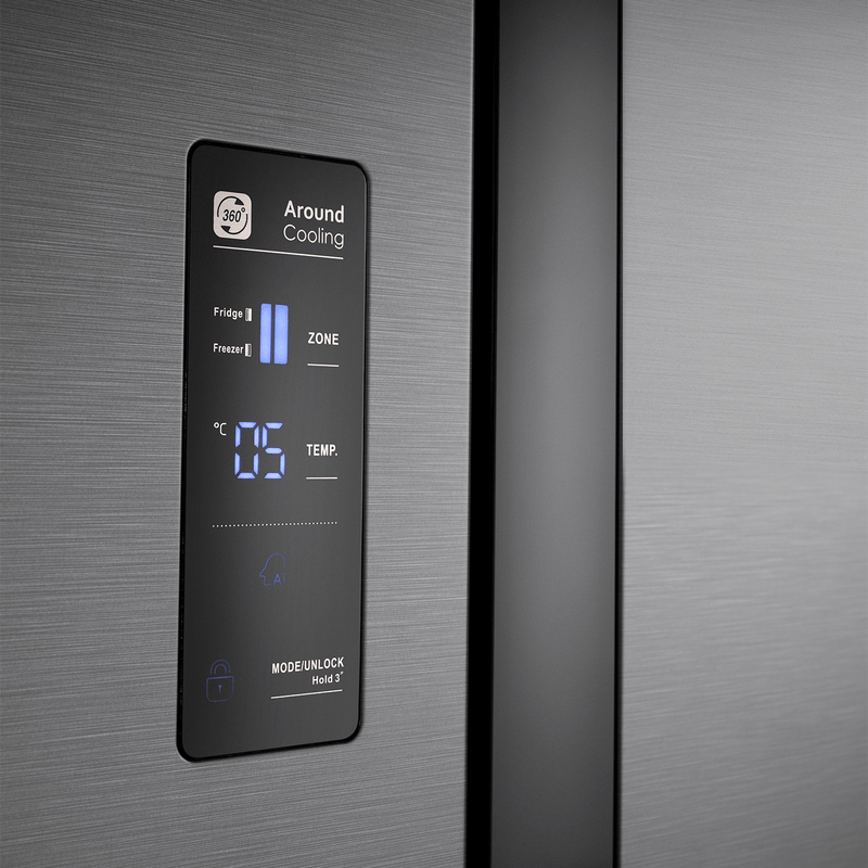 Refrigeradora Indurama Side By Side 468 Litros Croma | RI-760 CR