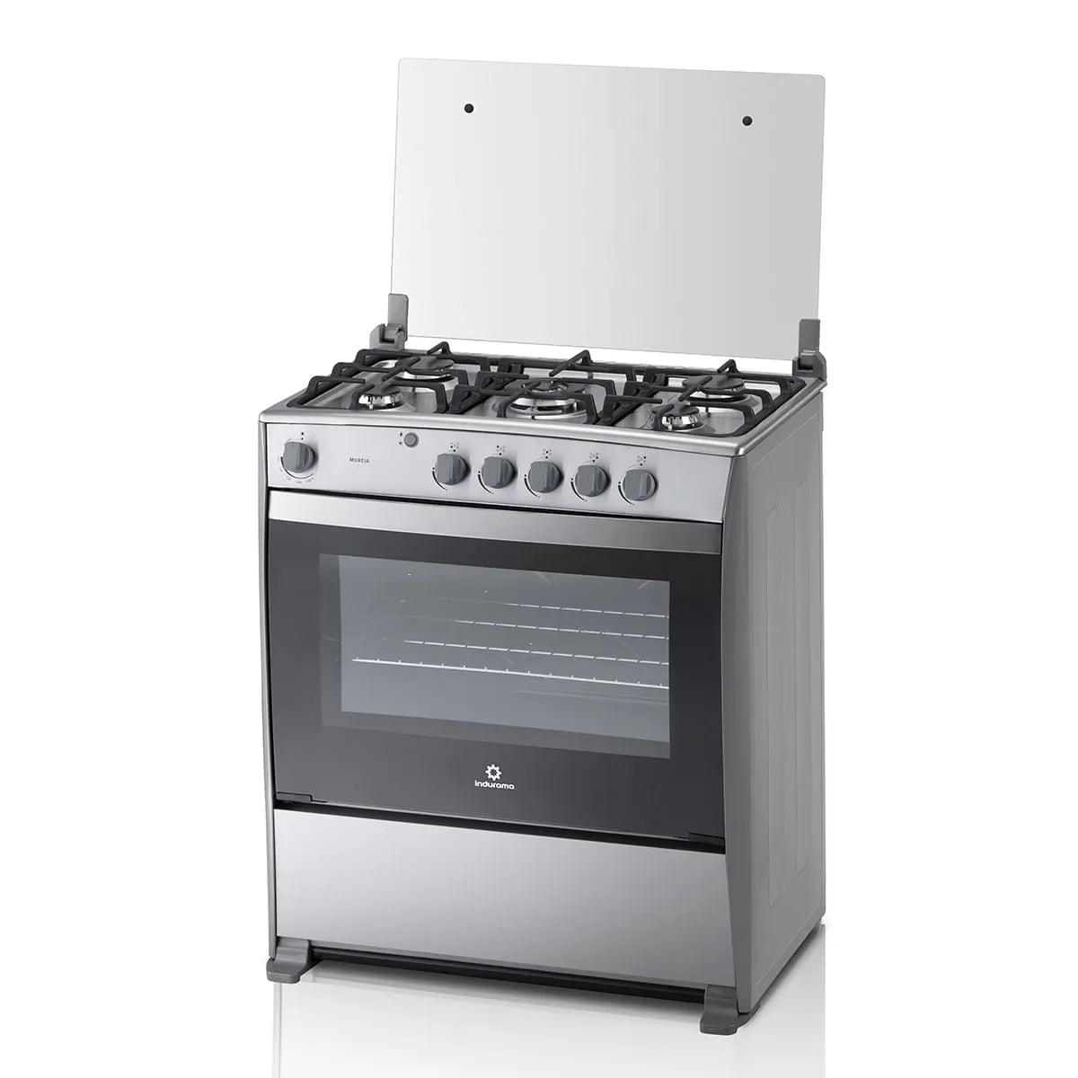 Cocina a Gas Indurama Murcia Quarzo Home 5 Quemadores Croma 32"