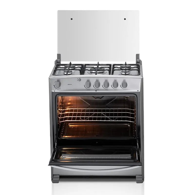 Cocina a Gas Indurama - 5 Quemadores Croma 32" - MURCIA QUARZO HOME