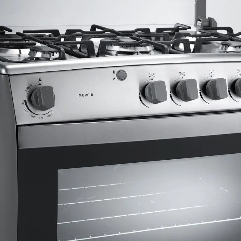 Cocina a Gas Indurama - 5 Quemadores Croma 32" - MURCIA QUARZO HOME