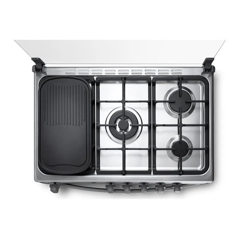 Cocina a Gas Indurama - 5 Quemadores Croma 32" - MURCIA QUARZO HOME
