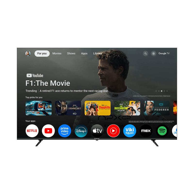 Smart TV Indurama 86" QLED UHD 4K | Android - Google TV