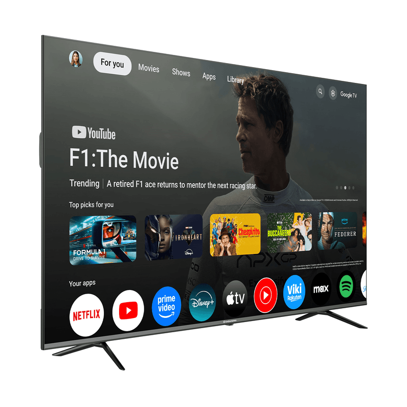 Smart TV Indurama 86" QLED UHD 4K | Android - Google TV
