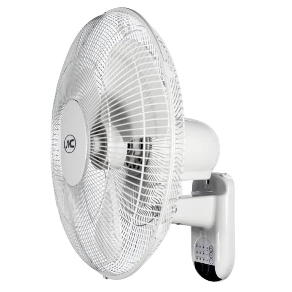 Ventilador de pared SMC 16 " 3 Velocidades | Control Remoto | Color Blanco