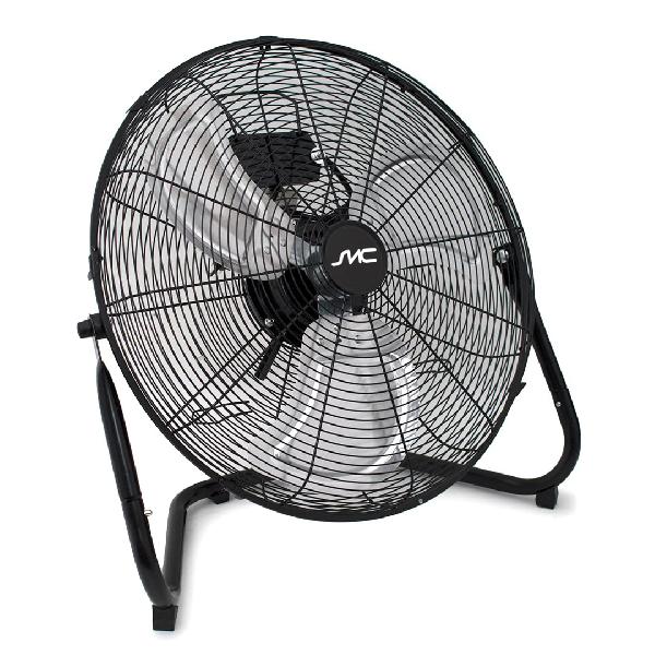 Ventilador Industrial 2 en 1 SMC | 20 " Piso y Pared negro