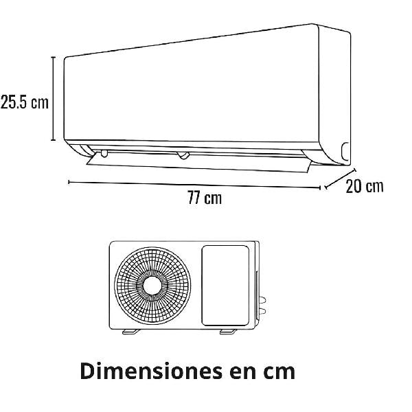 Aire Acondicionado TCL Alta Eficiencia 12000 BTU