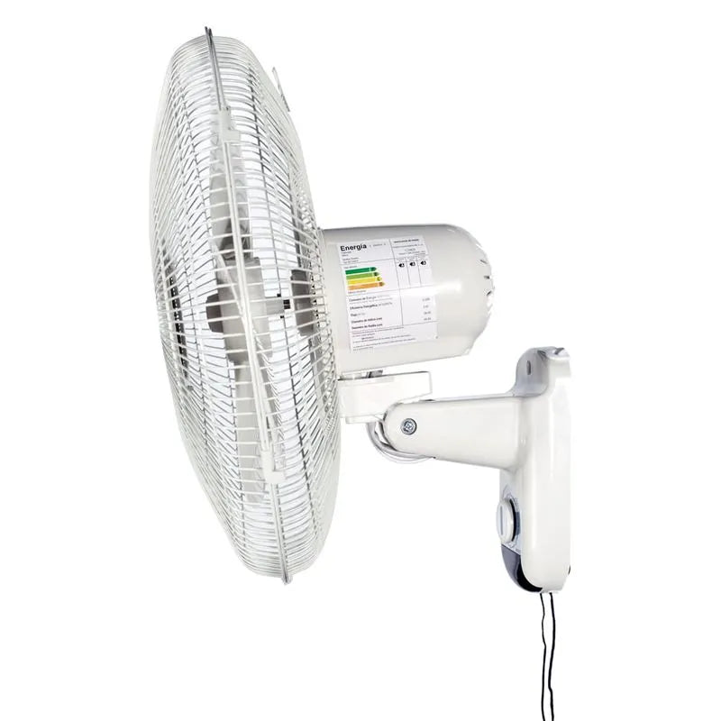 Ventilador de Pared SMC 16" 3 Velocidades | Color Blanco