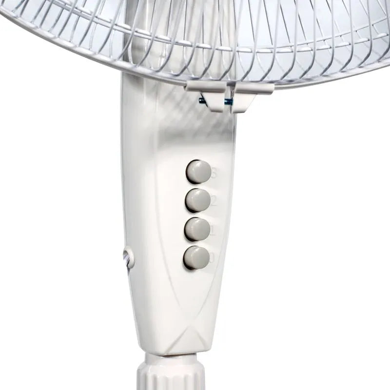 Ventilador de Pedestal SMC | 18" Color Blanco