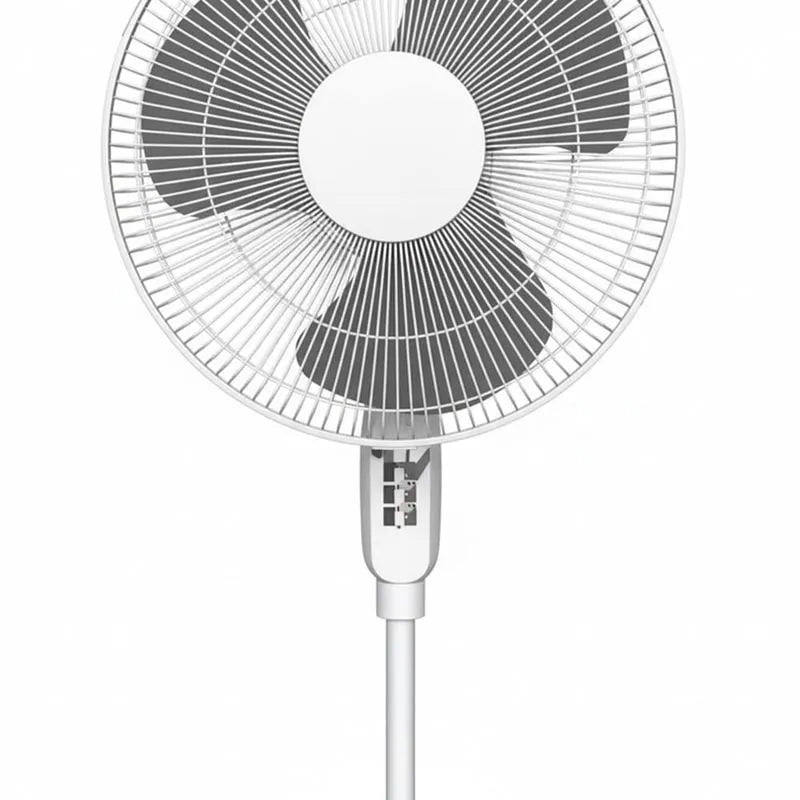 Ventilador De Pedestal SMC | 16" 70 Watts Color Blanco