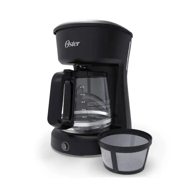 Cafetera Eléctrica Oster | 12 Tazas Color Negro