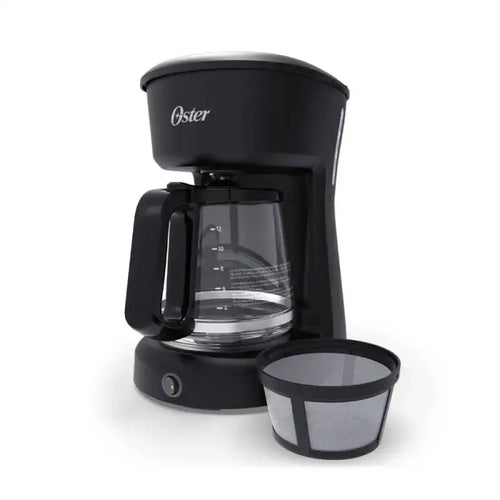 Cafetera Eléctrica Oster | 12 Tazas Color Negro