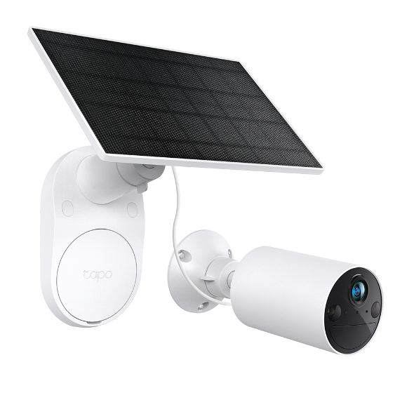 Cámara Smart WiFi TPLink TAPO C-410 con Panel Solar – Visión Nocturna – Micro SD – 2K