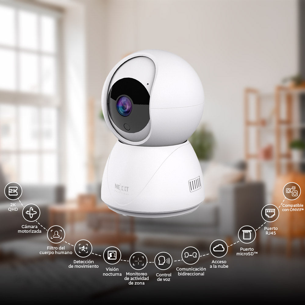 Cámara inteligente para interior Nexxt Wi-Fi®
