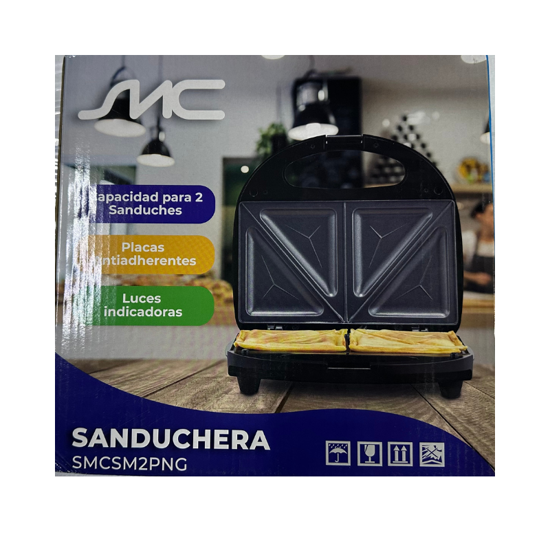 Sanduchera de 2 Panes SMC