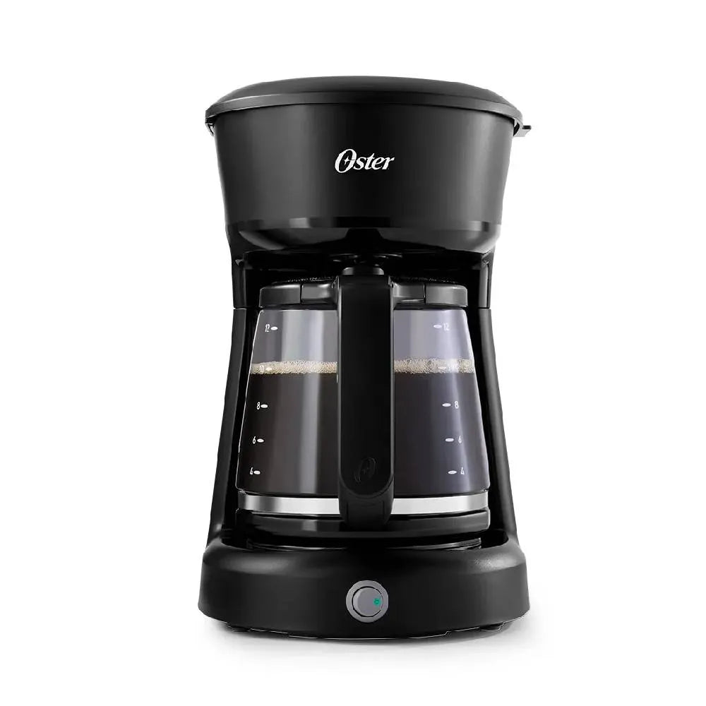 Cafetera Eléctrica Oster | 12 Tazas Color Negro