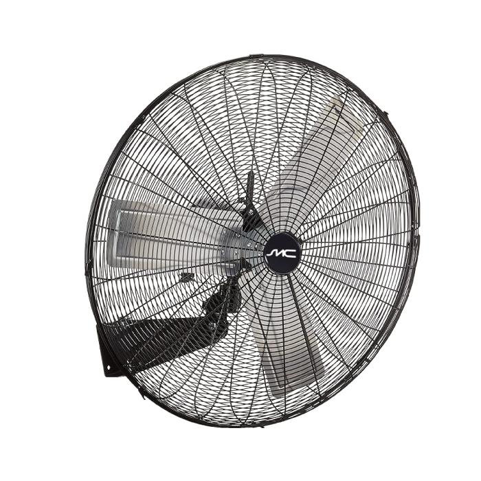 Ventilador Industrial SMC de Pared | 30" Color Gris